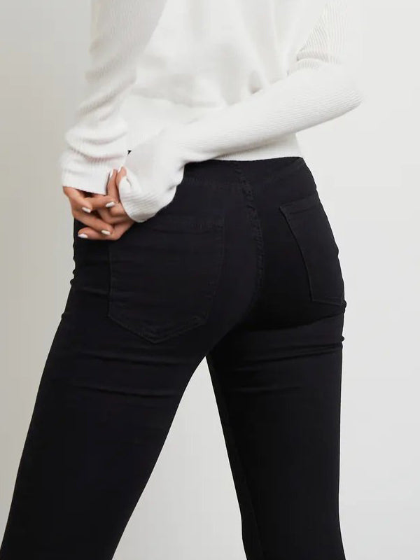 Gina Tricot "Molly" High Waist Jeans, schwarz - Gluecksboutique®