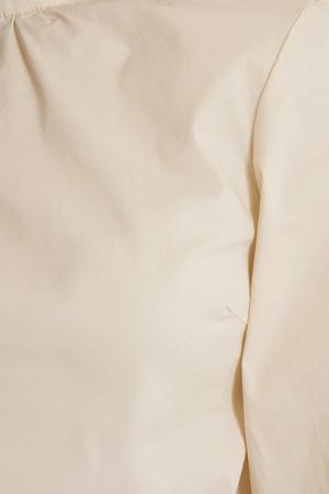 High Neck Bluse off white NA-KD - Gluecksboutique®